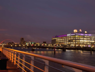 Staff evacuated after fire at BBC Scotland building Image