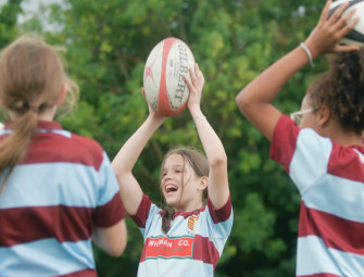 The pitch is our playground: how Chiswick youngsters are being inspired by rugby Image