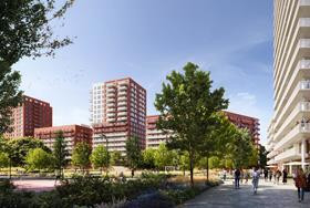 Howells and Allies & Morrison submit revised plans for 3600 riverside homes in east London Image