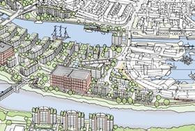 Draft masterplan for up to 1200 new homes unveiled for Bristol’s Western Harbour Image