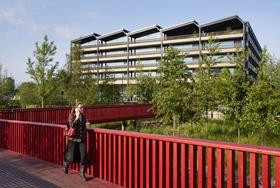 Allies and Morrison’s leisure centre completes at Canada Water redevelopment Image