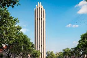 Fosters unveils design for 188m Paraguay tower Image