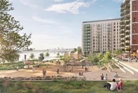 Green light for 2900 homes on former east London gasworks Image