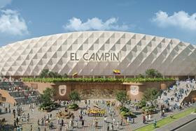 BDP Pattern reveals design for new El Campin Stadium in Bogota Image