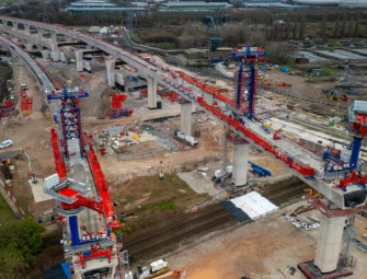 [VIDEO] Two key HS2 viaducts completed over Christmas Image