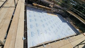 Timber frame erectors raising the pace with CaberDek    Image