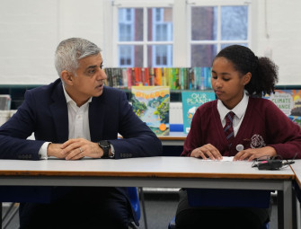 Sadiq Khan launches new scheme to help lower schools’ energy bills Image