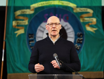 Asylum hotel protests ‘racist’ says Swinney Image