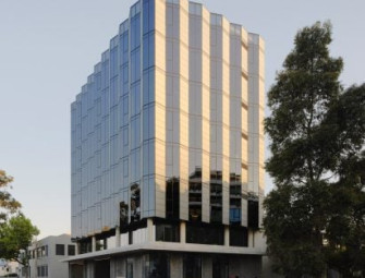 Kennon adds 1182 solar panels to facade of Melbourne office building Image