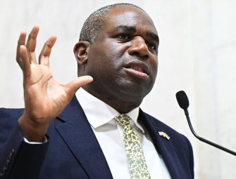 David Lammy dismisses his criticism of Donald Trump as dishonest xenophobic narcissistic as old news Image