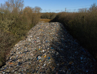 No timeline yet for clearing illegal waste mountain Environment Agency says Image