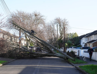 More than a million homes and businesses without power across island of Ireland Image