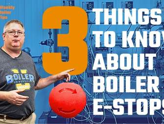Boiler Room Safety: Understanding E-Stops Image