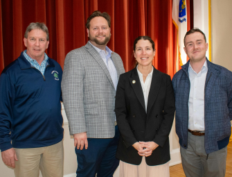 Plumbers Union Association Donate to Local High School Image