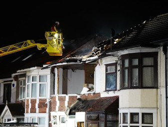 Neighbour ‘terrified’ after gas blast destroys house in east London Image