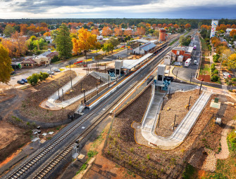 Transformed Wangaratta station now open Image