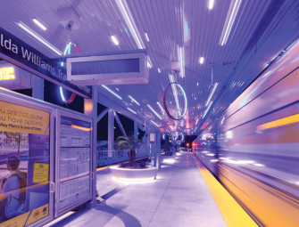 Project of the Year Finalist Airport/Transit: Northwest Phase II Extension Light Rail Transit Image