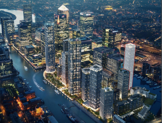 Sadiq Khans deputy could overturn councils refusal of 46-storey student tower in Canary Wharf Image