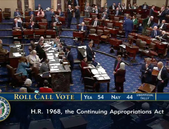 Senate Passes Spending Bill Averting Government Shutdown Image