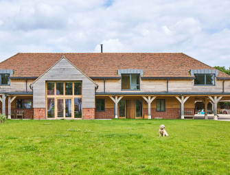  Unfortunate circumstances led this inspiring homeowner to create an oak frame future-proof home with space for all her family  Image