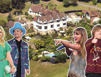 The biggest celebrity property stories of 2024 — from newts and planning wars to supercars in living rooms Image