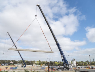 Progress for M80 to North East Link connection Image