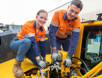 Komatsu builds careers with culture care and commitment Image