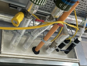 How can single-sided fire stopping solutions support project efficiency? Image