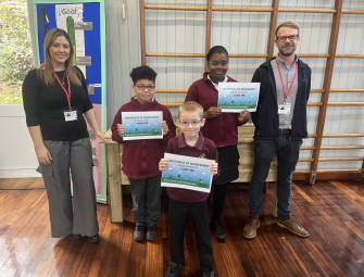 Telford school celebrates sustainability with local housebuilder Image