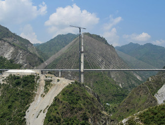 Award of Merit Bridge/Tunnel: Anji Khad Bridge Image