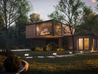  If you only light one area of your garden make sure its this one – experts say it will help to boost safety style and security  Image