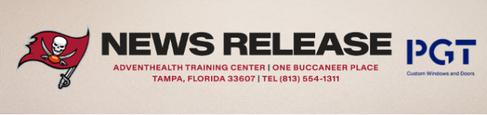 Tampa Bay Buccaneers Partner With PGT Image