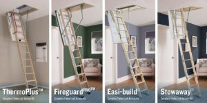 Stepping up: Werner introduces four new loft ladders Image