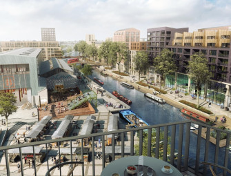 Cash-strapped London council paid builders £400k after boat-dwellers delayed work on £6bn housing project Image