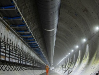[VIDEO] 8.4 mile HS2 tunnel breaks through beneath London Image