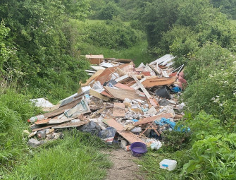 Woman slapped with £1800 fine for fly-tipping construction waste that had her address on Image