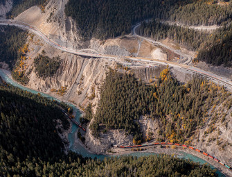 Best Project Road/Highway: Kicking Horse Canyon Phase 4 Image