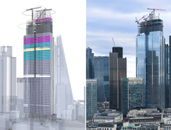 Collaboration teamwork and 4D model construction Image