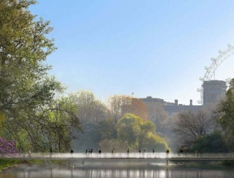 Glass bridge design selected as winner for Queen Elizabeth II memorial Image