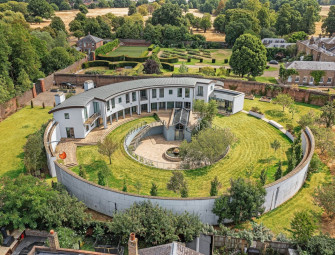 Stunning circular home in converted torpedo testing site in heart of Bushy Park on sale for £7.5m Image