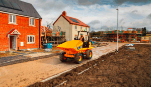 JCB’s new 6T SiTESAFE ROPS site dumper Image