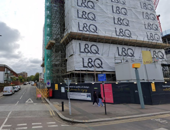 Man rushed to major trauma hospital after lift shaft accident at Plumstead building site Image