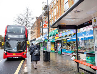 More London bus stops fitted with CCTV in bid to improve safety for women and girls Image