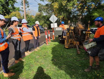Young trenchless trip out east Image