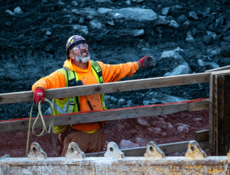 Stress cools across construction but public work slips Image