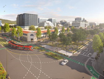 Construction underway on second stage of Canberra Light Rail Image