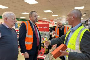 Flood resilience on the agenda as MP congratulates Huws Gray on 35th anniversary Image