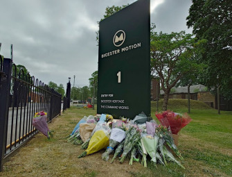 Three died in blaze at former RAF base after part of building ‘collapsed’ Image