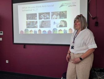 Weaver Vale Housing Trust supports Crucial Crew with anti-social behaviour workshops at local primary schools Image