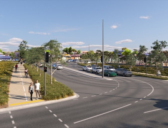 M80 project uses electric piling rig Image